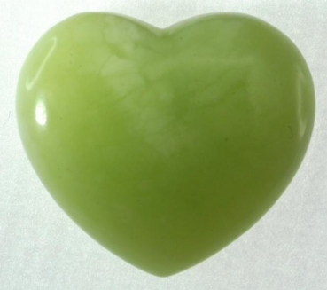 Taschenstein Herz Jade