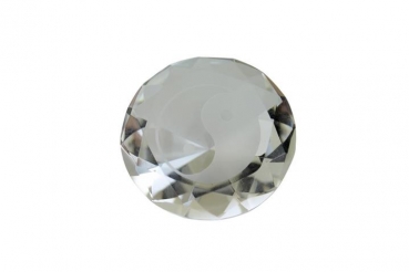 Glasdiamant „Yin Yang“