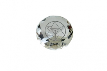 Glasdiamant „Merkaba“