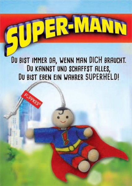 Super Mann Püppkes