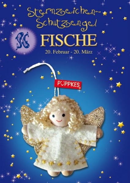 Fisch Sternzeichen Schutzengel-Püppkes 20.02. - 20.03.