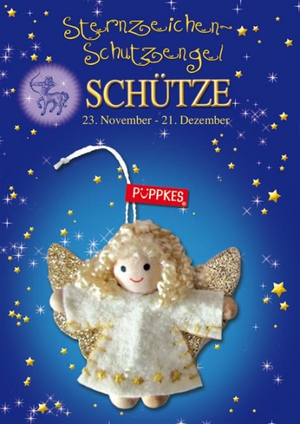 Schütze Sternzeichen Schutzengel-Püppkes 23.11. - 21.12.
