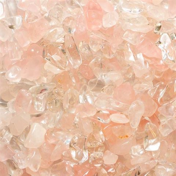 Edelstein Wasserstab „Liebe und Geborgenheit“ Rosenquarz & Bergkristall