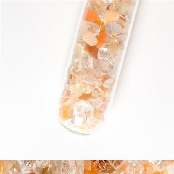 Edelstein Wasserstab „Harmony und Ausgeglichenheit“ Mondstein & Bergkristall